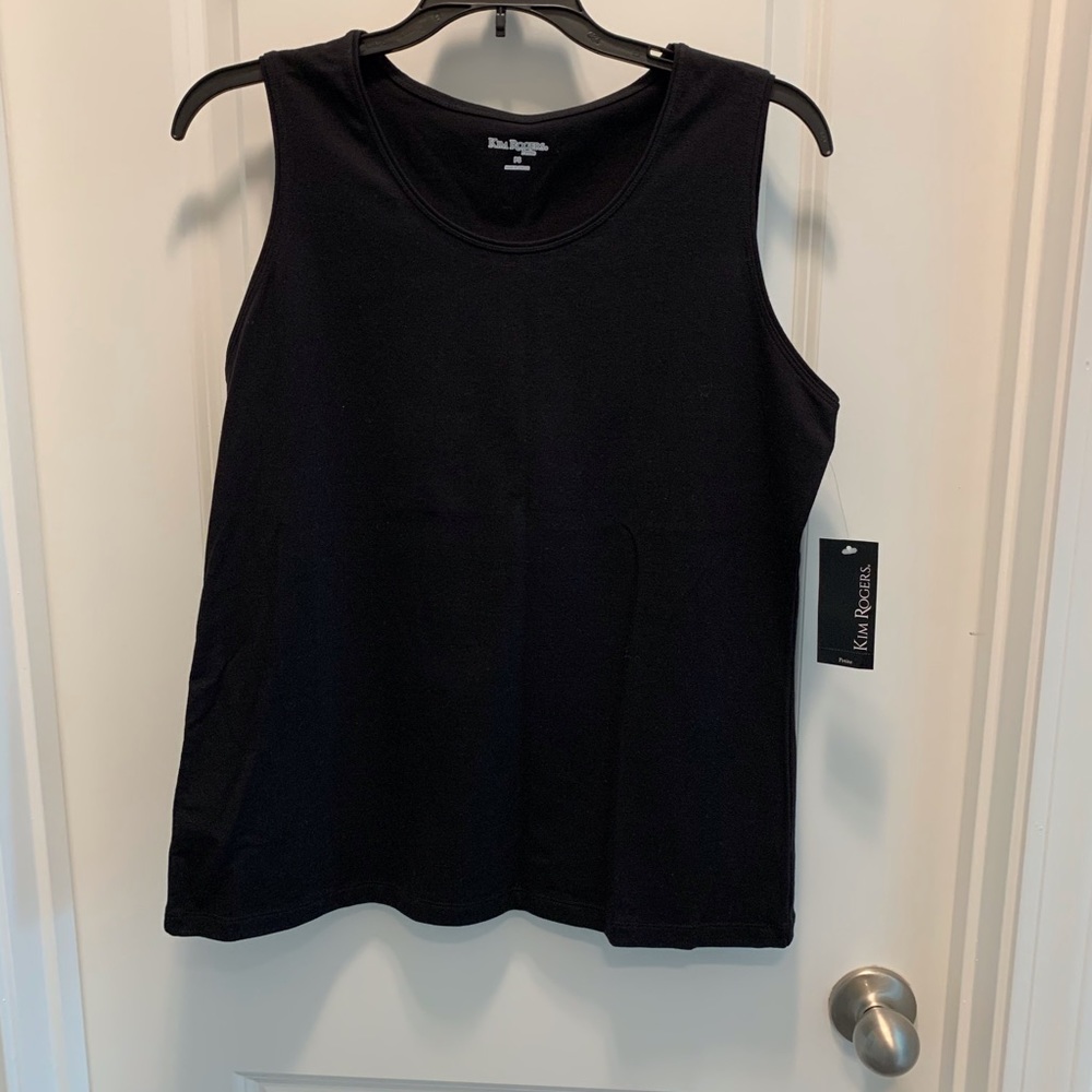 Kim Rogers Black Tank Top (Small)